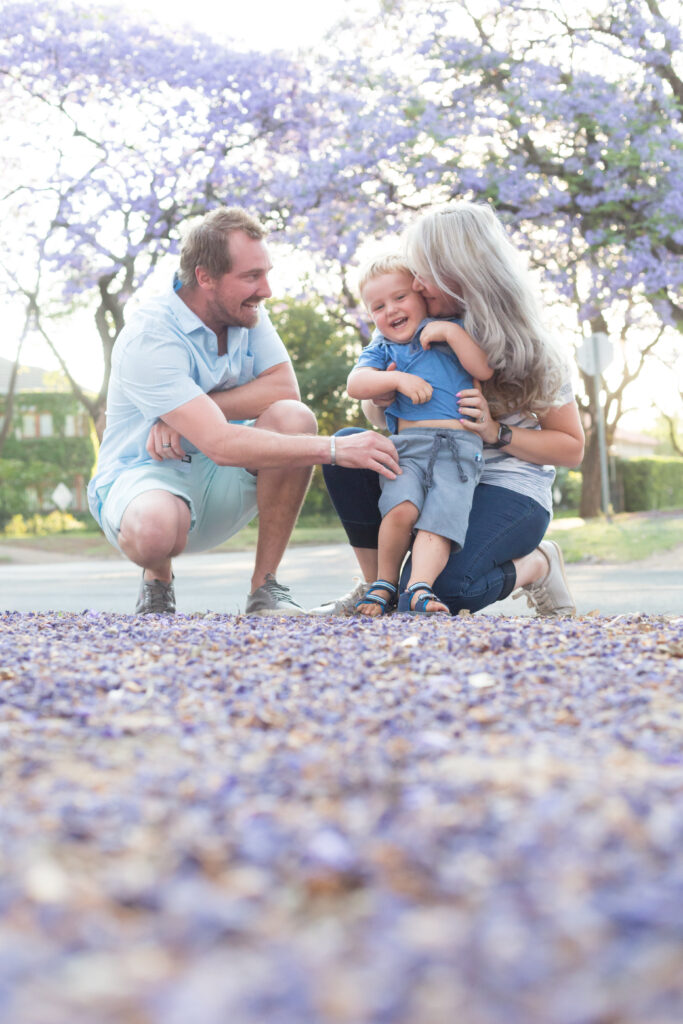 Jacaranda photoshoot Pretoria